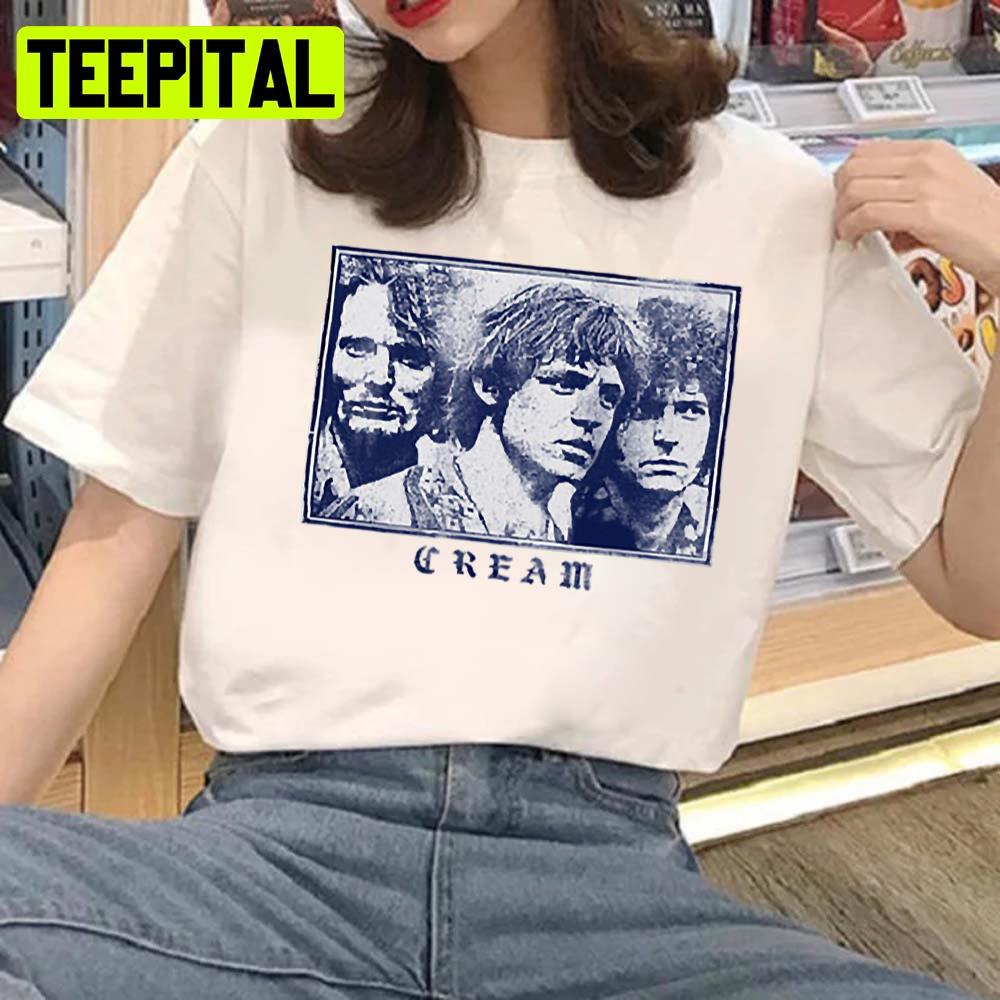 Cream Vintage Look Fan Design Unisex T-Shirt Cream Vintage Look Fan Design Unisex T-Shirt