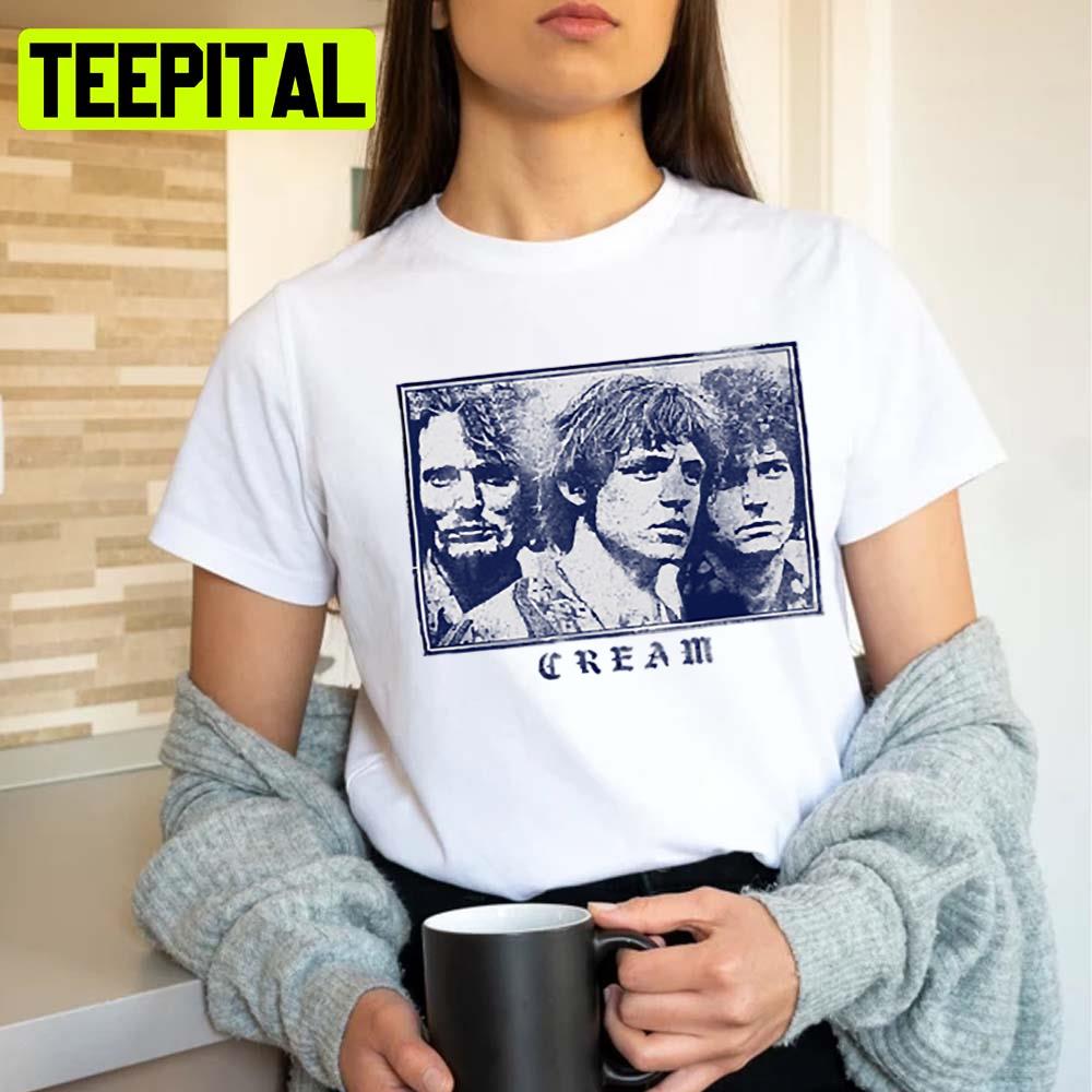 Cream Vintage Look Fan Design Unisex T-Shirt Cream Vintage Look Fan Design Unisex T-Shirt