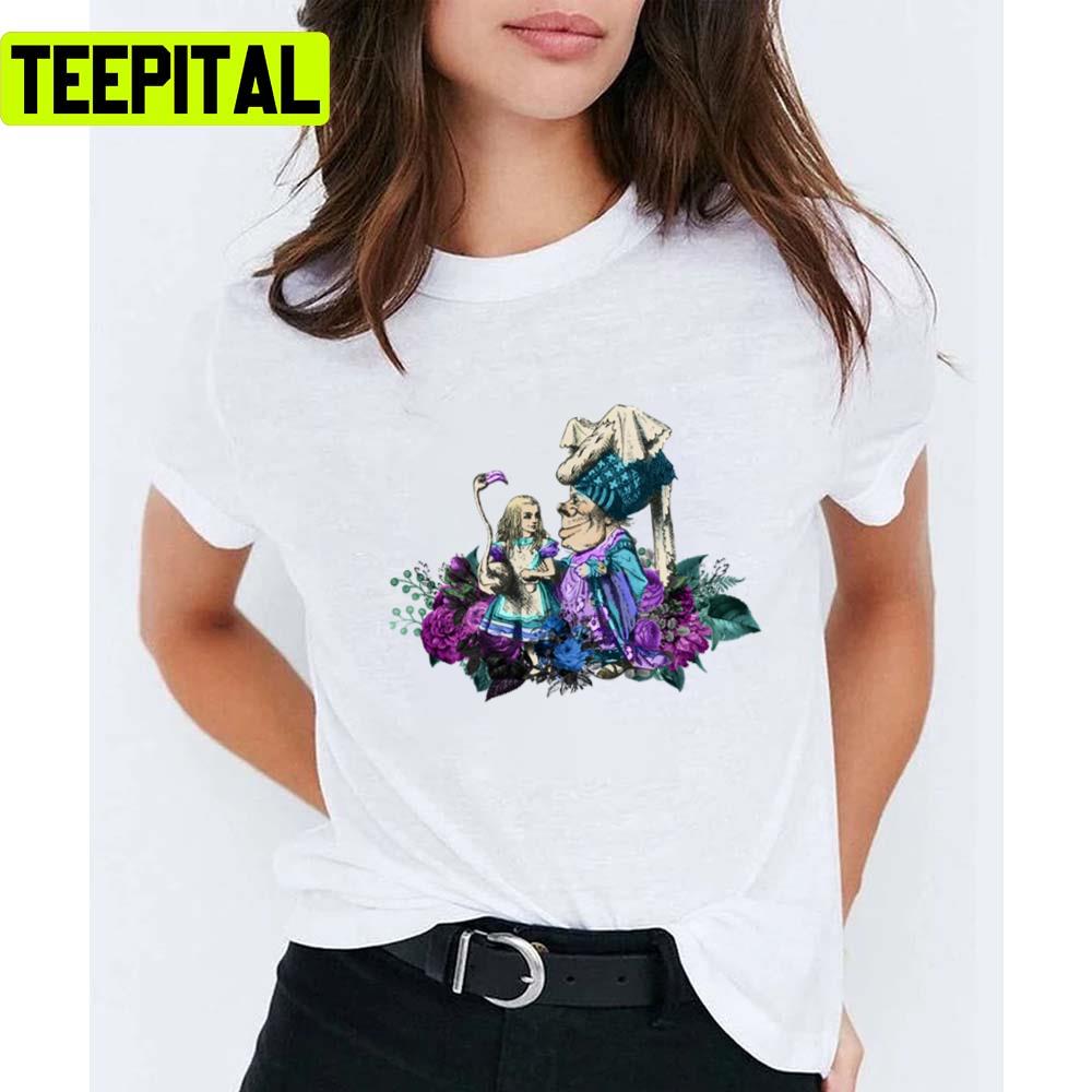 Croquet Game Alices Adventures In Wonderland Unisex T-Shirt Croquet Game Alices Adventures In Wonderland Unisex T-Shirt