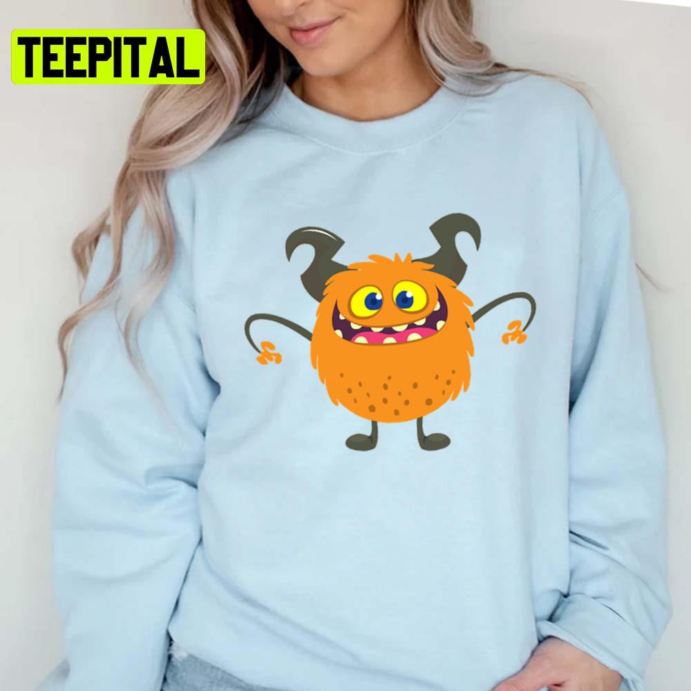 Cute Face Monsters Inc Cartoon Pixar Unisex T-Shirt Cute Face Monsters Inc Cartoon Pixar Unisex T-Shirt