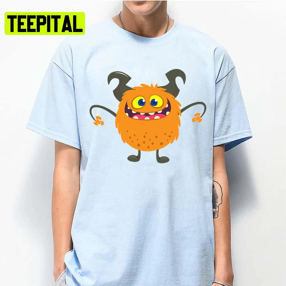 Cute Face Monsters Inc Cartoon Pixar Unisex T-Shirt Cute Face Monsters Inc Cartoon Pixar Unisex T-Shirt
