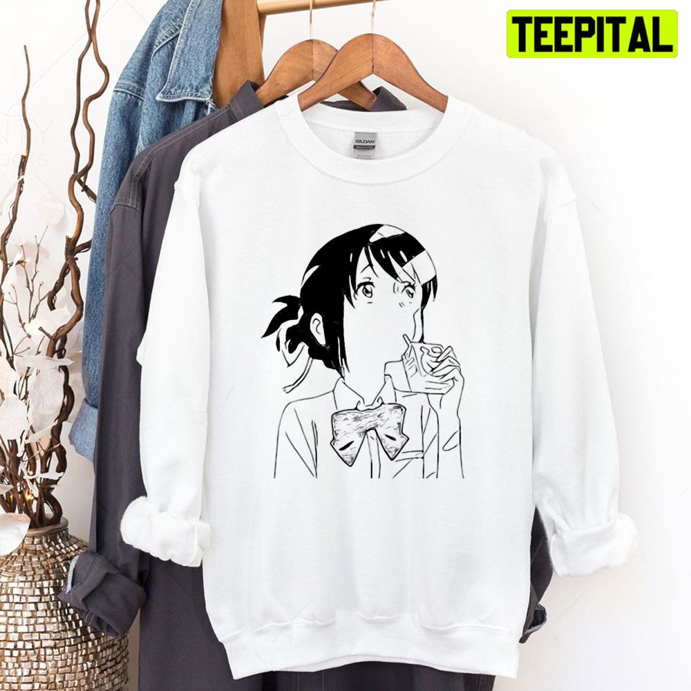 Cute Mitsuha Miyamizu Mono Your Name Unisex T-Shirt Cute Mitsuha Miyamizu Mono Your Name Unisex T-Shirt