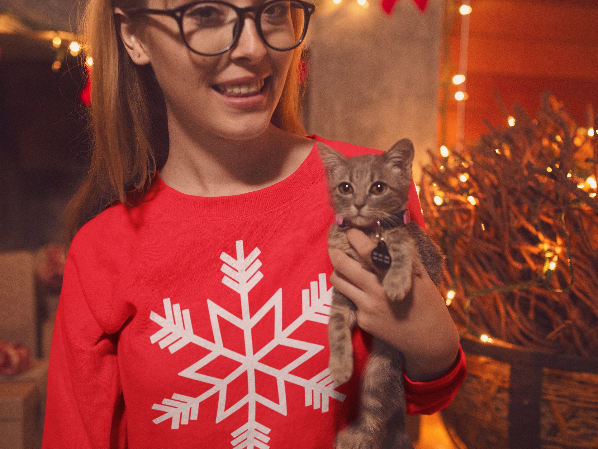 Cute Snowflake Pastel Christmas Unisex Sweatshirt Cute Snowflake Pastel Christmas Unisex Sweatshirt