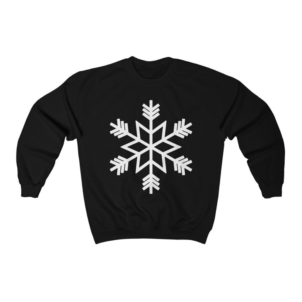 Cute Snowflake Pastel Christmas Unisex Sweatshirt Cute Snowflake Pastel Christmas Unisex Sweatshirt