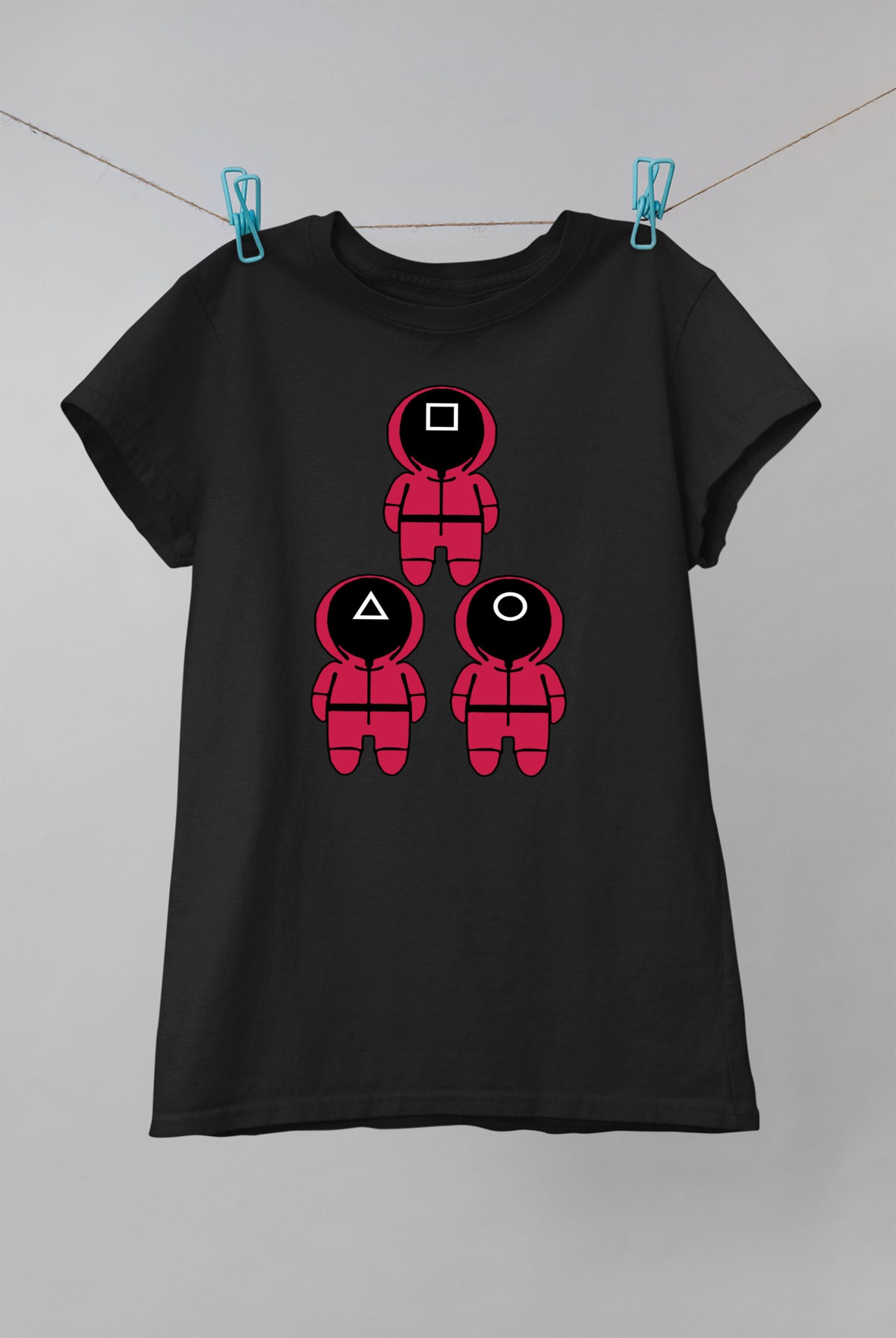Cute Squid Game Netfilx Unisex Hoodie Cute Squid Game Netfilx Unisex Hoodie