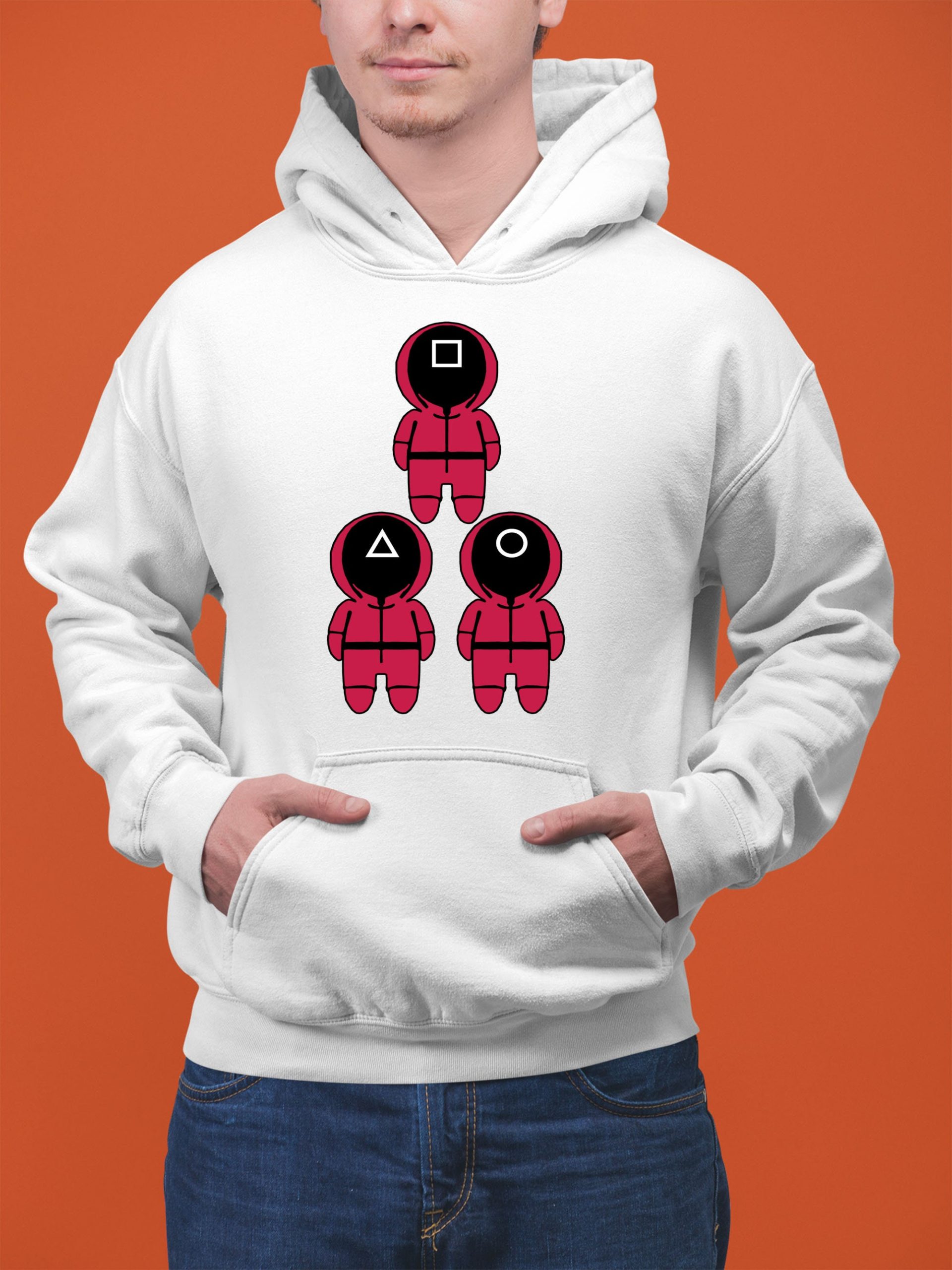 Cute Squid Game Netfilx Unisex Hoodie Cute Squid Game Netfilx Unisex Hoodie