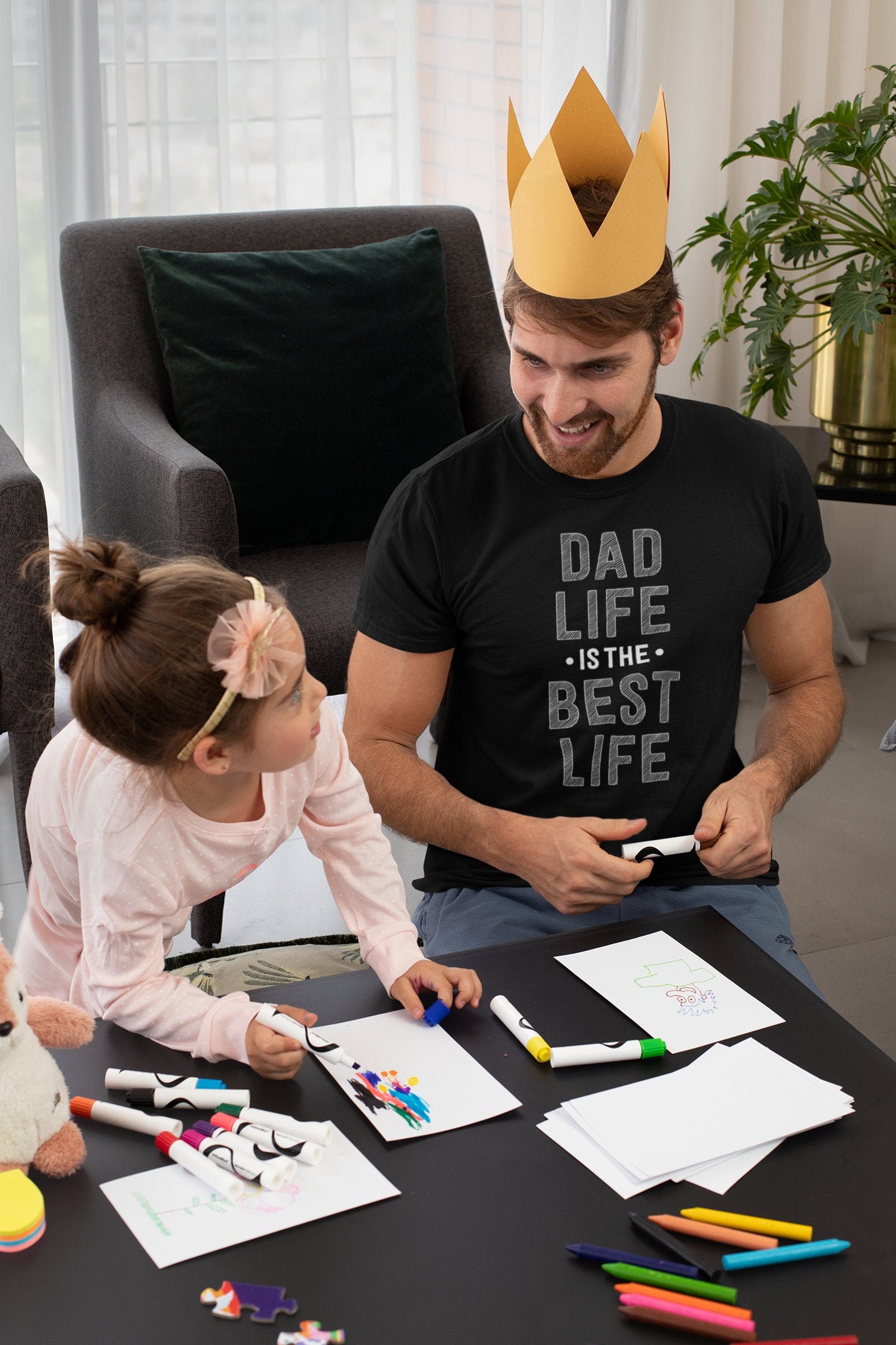 Dad Life Is The Best Life Father's Day Unisex T-Shirt Dad Life Is The Best Life Father's Day Unisex T-Shirt