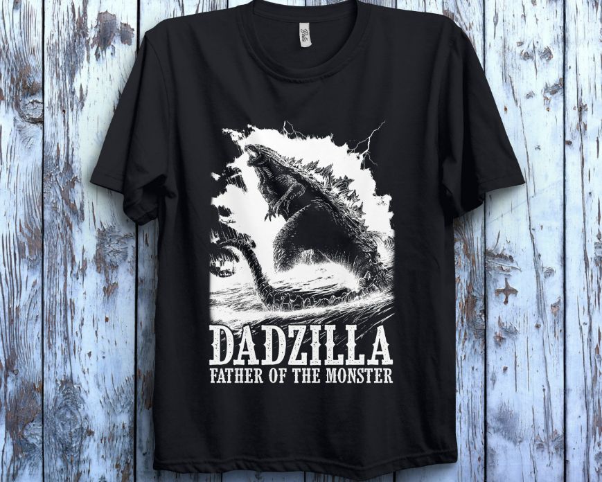 Dadzilla Father Of The Monster Fathers Day Gift For Dad Unisex T-Shirt Dadzilla Father Of The Monster Fathers Day Gift For Dad Unisex T-Shirt