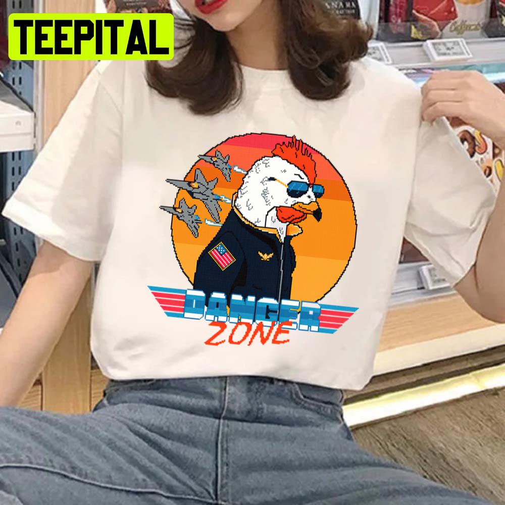 Danger Zone Animal Cross Chicken Rooster Kenny Loggins Unisex T-Shirt Danger Zone Animal Cross Chicken Rooster Kenny Loggins Unisex T-Shirt