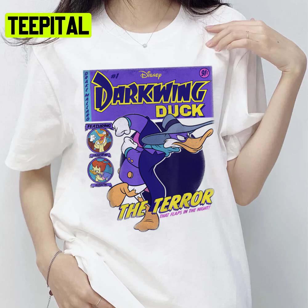 Darkwing Duck Super Hero Design Unisex T-Shirt Darkwing Duck Super Hero Design Unisex T-Shirt