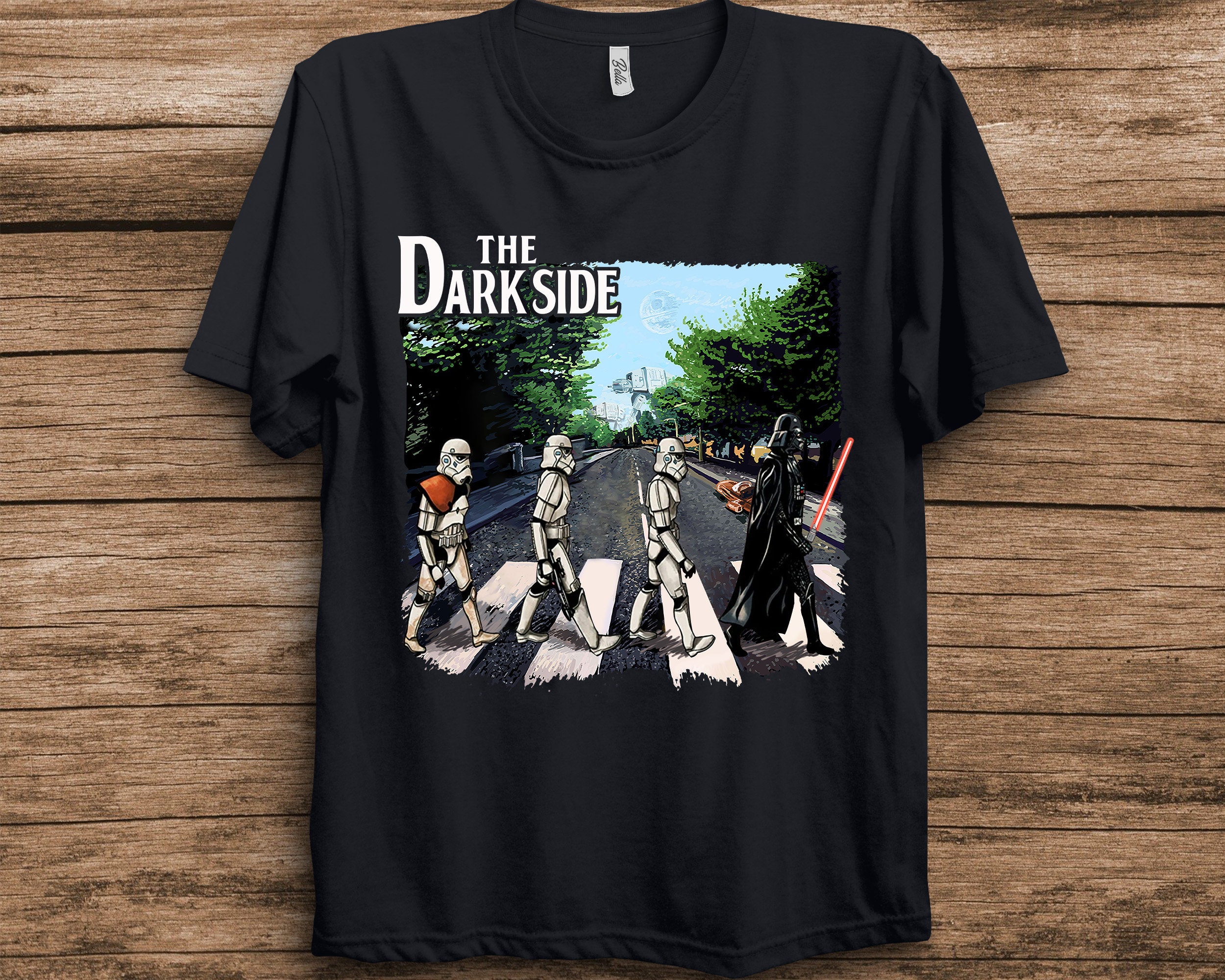 Darth Vader Stormtrooper Abbey Road Walking Star Wars Unisex T-Shirt Darth Vader Stormtrooper Abbey Road Walking Star Wars Unisex T-Shirt