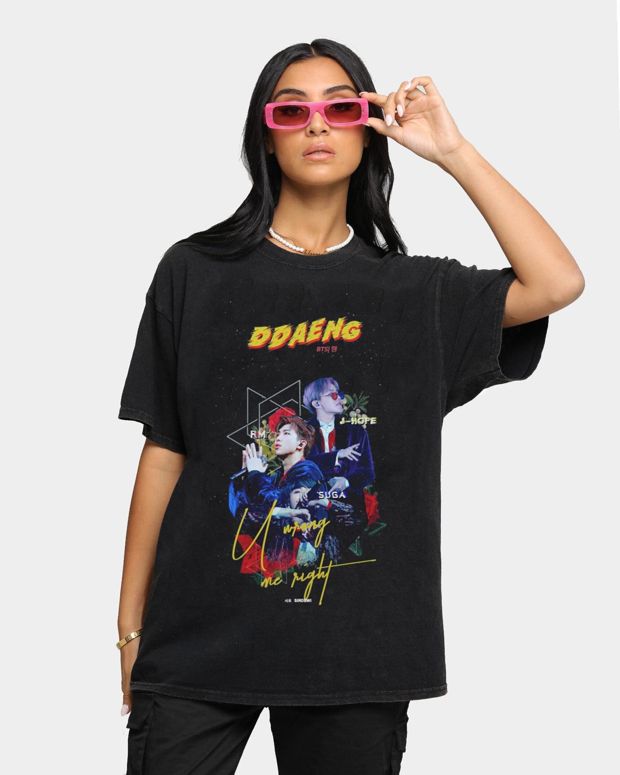 Ddaeng Bts Rap Line Rm Suga J Hope Unisex T-Shirt Ddaeng Bts Rap Line Rm Suga J Hope Unisex T-Shirt