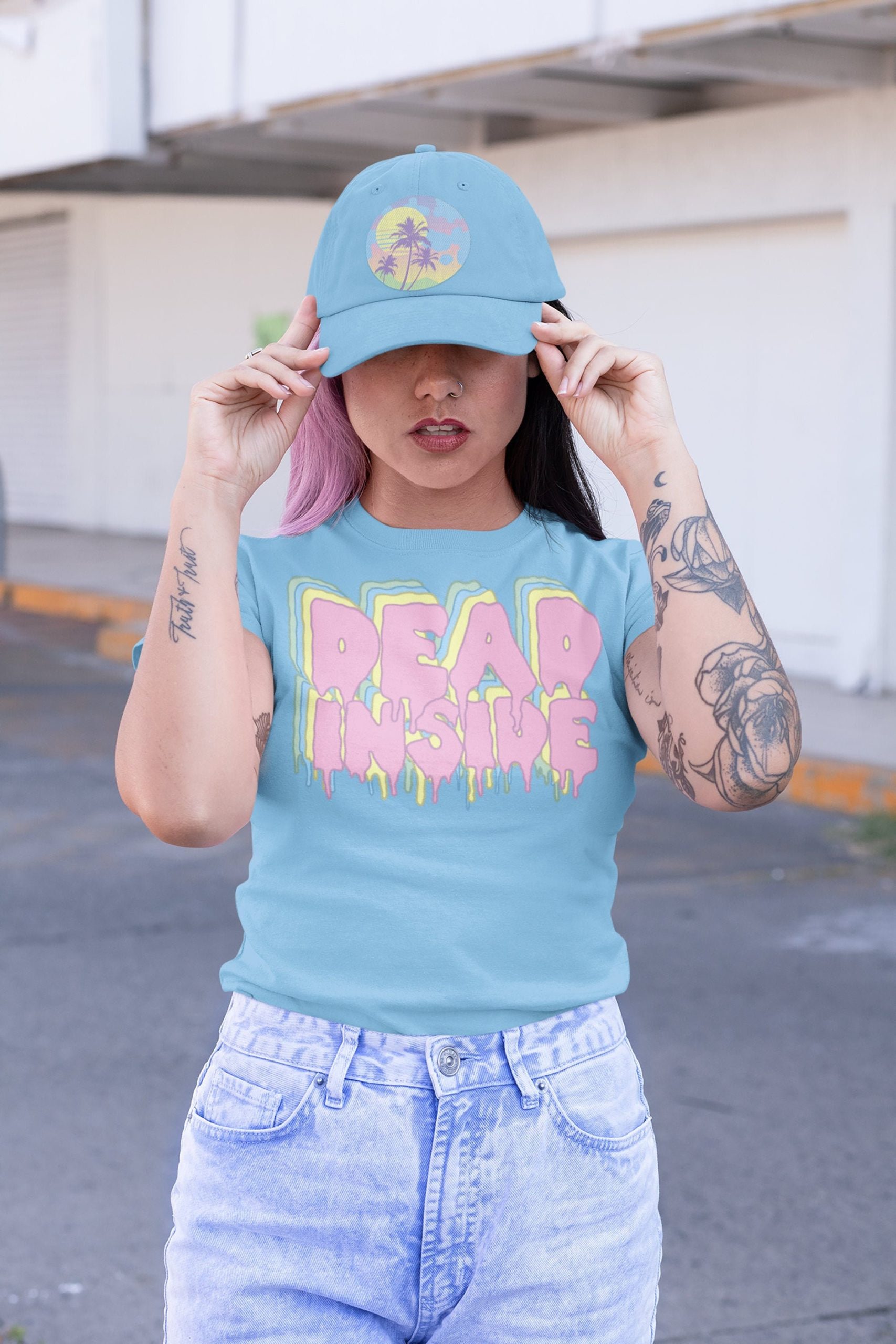 Dead Inside Pastel Goth Unisex T-Shirt Dead Inside Pastel Goth Unisex T-Shirt