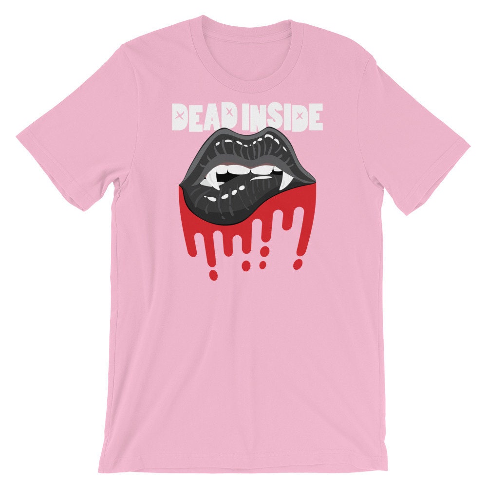 Dead Inside Scary Lip Unisex T-Shirt Dead Inside Scary Lip Unisex T-Shirt