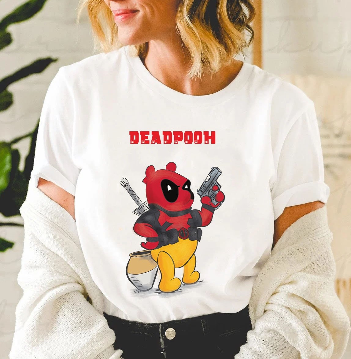 Dead Pooh Teddy Bear Winnie The Pooh Disney Unisex T-Shirt Dead Pooh Teddy Bear Winnie The Pooh Disney Unisex T-Shirt