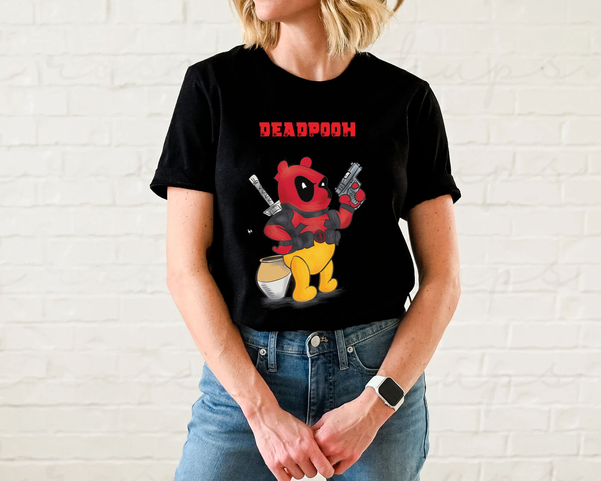 Dead Pooh Teddy Bear Winnie The Pooh Disney Unisex T-Shirt Dead Pooh Teddy Bear Winnie The Pooh Disney Unisex T-Shirt