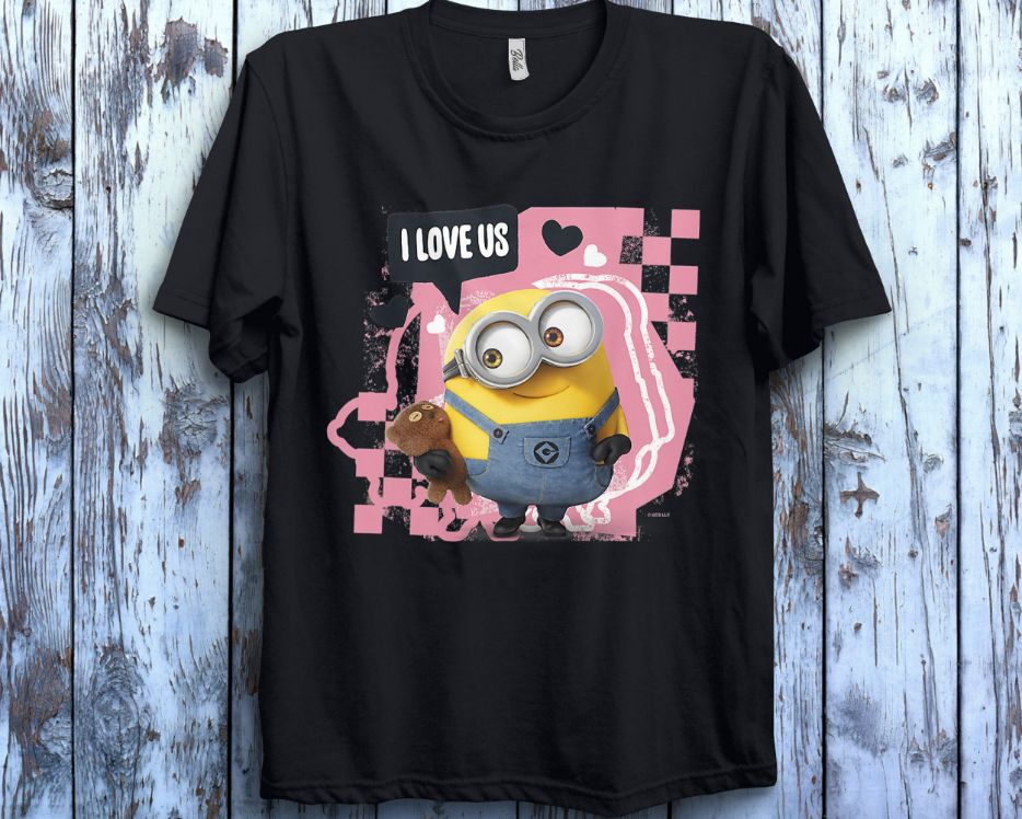 Despicable Me Minions I Love Us T-Shirt Despicable Me Minions I Love Us T-Shirt