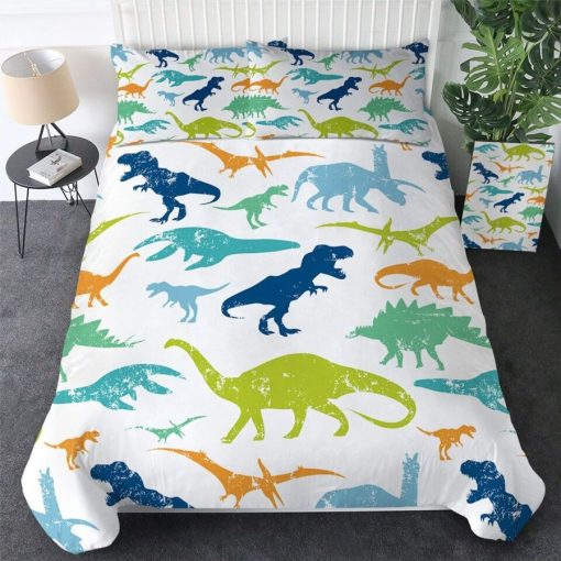 Dinosaur Jurassic Childrens Cotton Bedding Sets