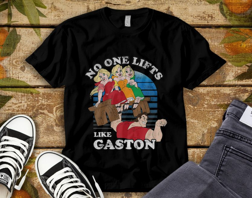 Disney Beauty And The Beast Lifts Like Gaston T-Shirt Disney Beauty And The Beast Lifts Like Gaston T-Shirt