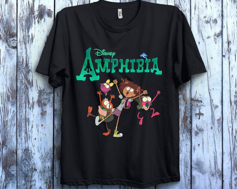 Disney Channel Amphibia Funny T-Shirt Disney Channel Amphibia Funny T-Shirt