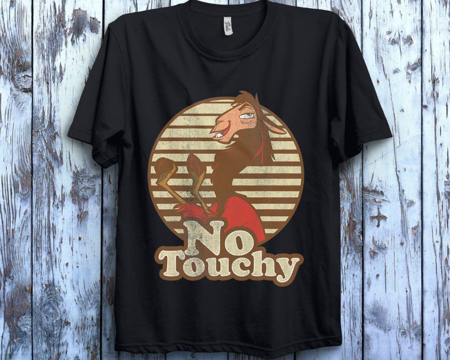 Disney Emperors New Groove Kuzco Llama No Touchy Unisex Gift T-Shirt Disney Emperors New Groove Kuzco Llama No Touchy Unisex Gift T-Shirt