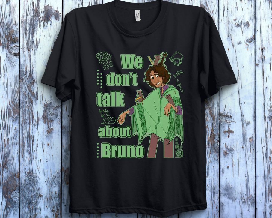 Disney Encanto Bruno We Dont Talk about Bruno T-Shirt Disney Encanto Bruno We Dont Talk about Bruno T-Shirt
