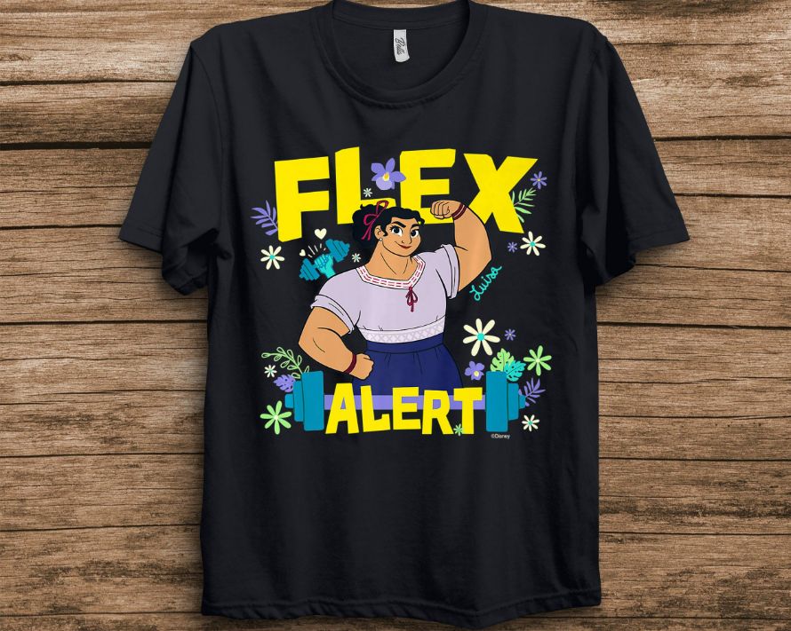 Disney Encanto Luisa Madrigal Flex Alert T-Shirt Disney Encanto Luisa Madrigal Flex Alert T-Shirt