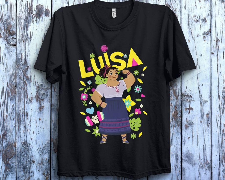Disney Encanto Luisa Poster T-Shirt Disney Encanto Luisa Poster T-Shirt