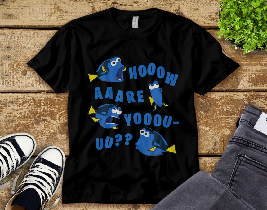 Disney Finding Dory How Are You Graphic T-Shirt Disney Finding Dory How Are You Graphic T-Shirt