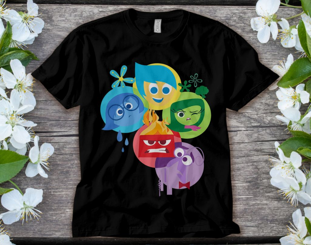 Disney Inside Out Simple Group Shot Graphic T-Shirt Disney Inside Out Simple Group Shot Graphic T-Shirt