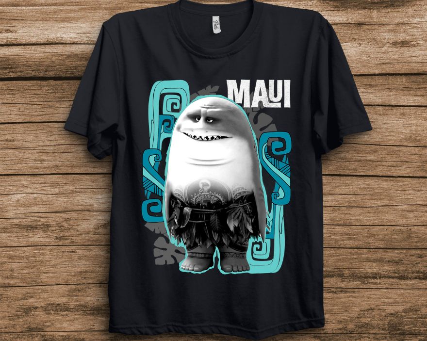 Disney Moana Maui Half Shark T-Shirt Disney Moana Maui Half Shark T-Shirt