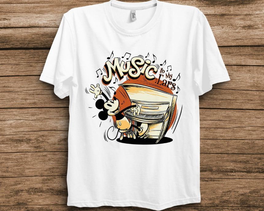 Disney - Music To My Ears T-Shirt Disney - Music To My Ears T-Shirt