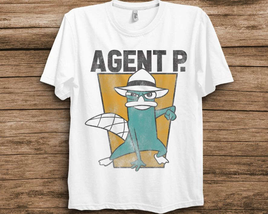 Disney Phineas And Ferb Agent P Poster T-Shirt Disney Phineas And Ferb Agent P Poster T-Shirt