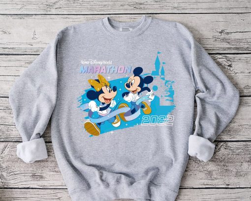 Disney Running Mickey Ears Unisex Sweatshirt