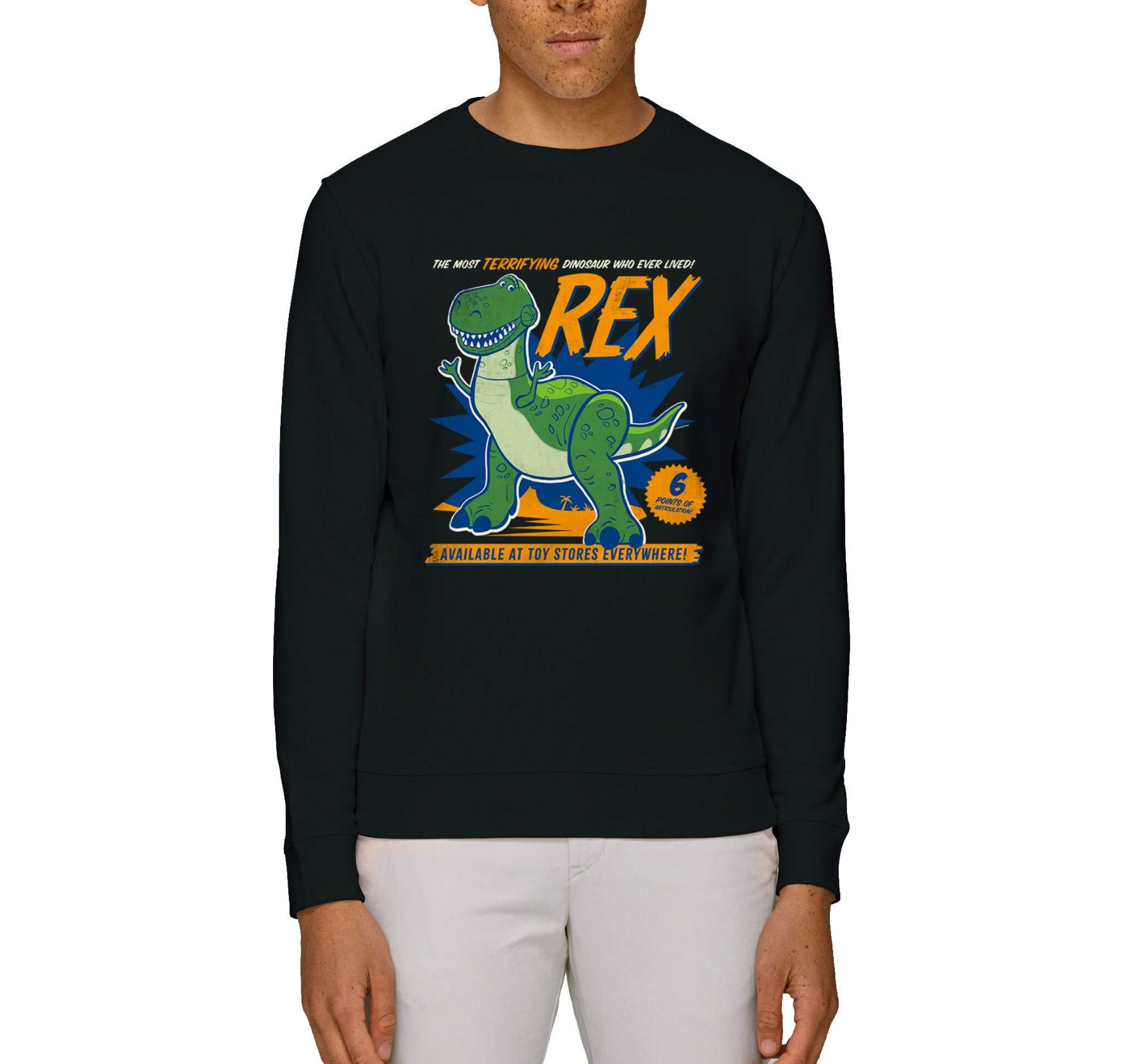 Disney Toy Story 4 The Most Terrifying Rex Adults Unisex Sweatshirt Disney Toy Story 4 The Most Terrifying Rex Adults Unisex Sweatshirt