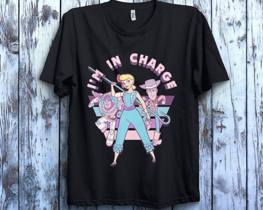 Disney Toy Story Little Bo Peep Im In Charge T-Shirt Disney Toy Story Little Bo Peep Im In Charge T-Shirt