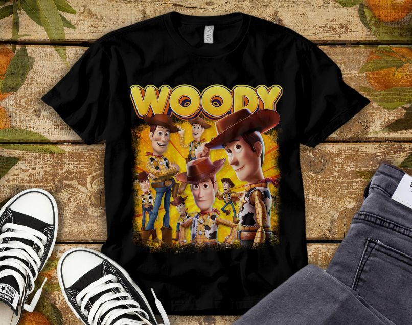 Disney Toy Story Woody Portrait Graphic Shirt Disney Toy Story Woody Portrait Graphic Shirt