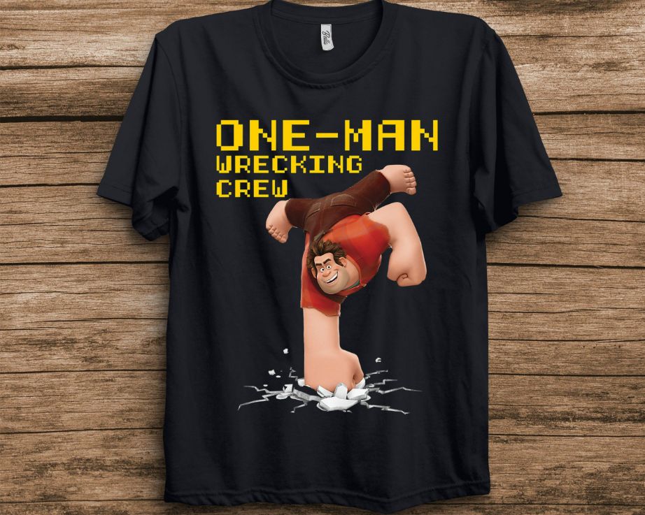 Disney Wreck It Ralph 2 Wrecking Crew Graphic T-Shirt Disney Wreck It Ralph 2 Wrecking Crew Graphic T-Shirt