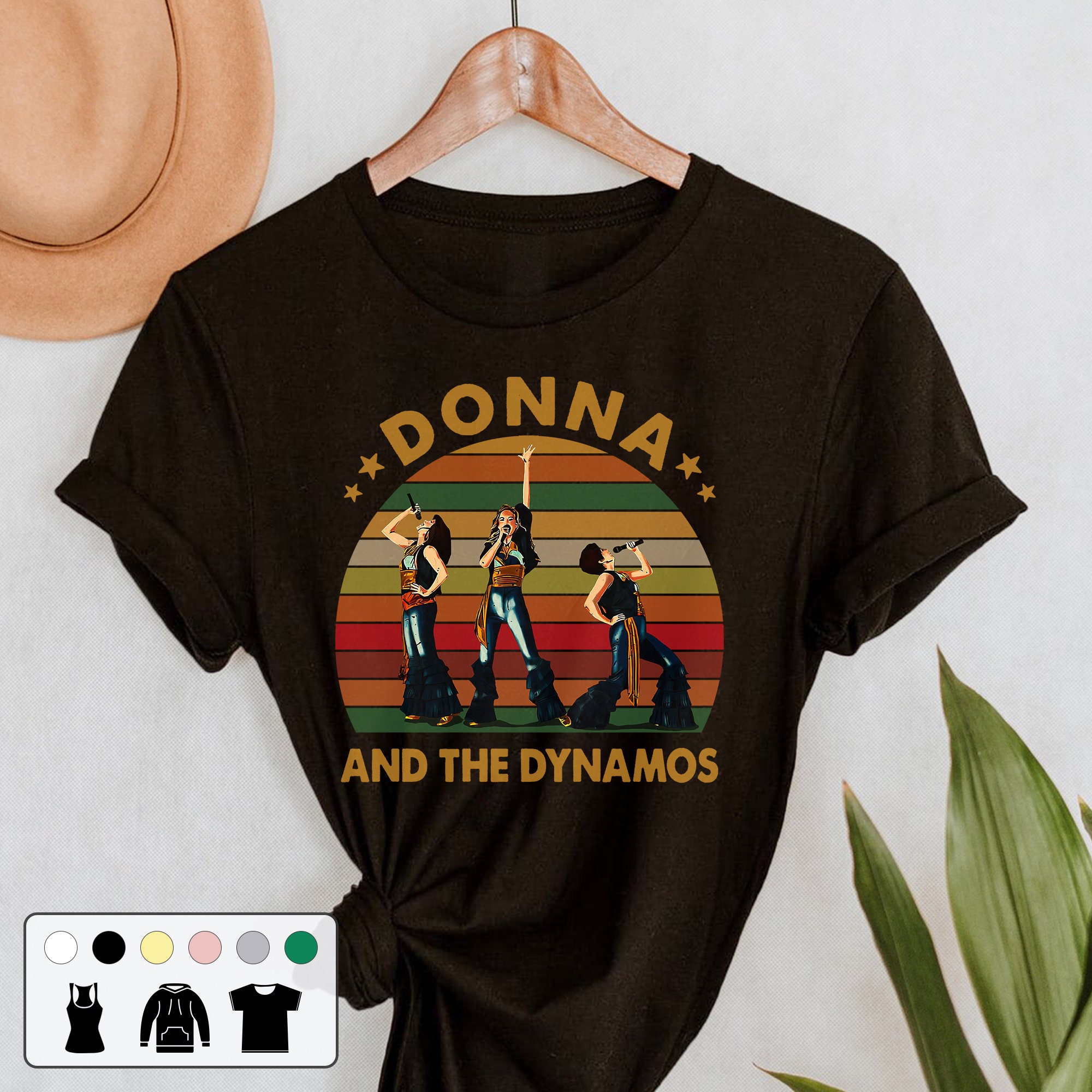 Donna And The Dynamos Vintage Retro Unisex T-Shirt Donna And The Dynamos Vintage Retro Unisex T-Shirt