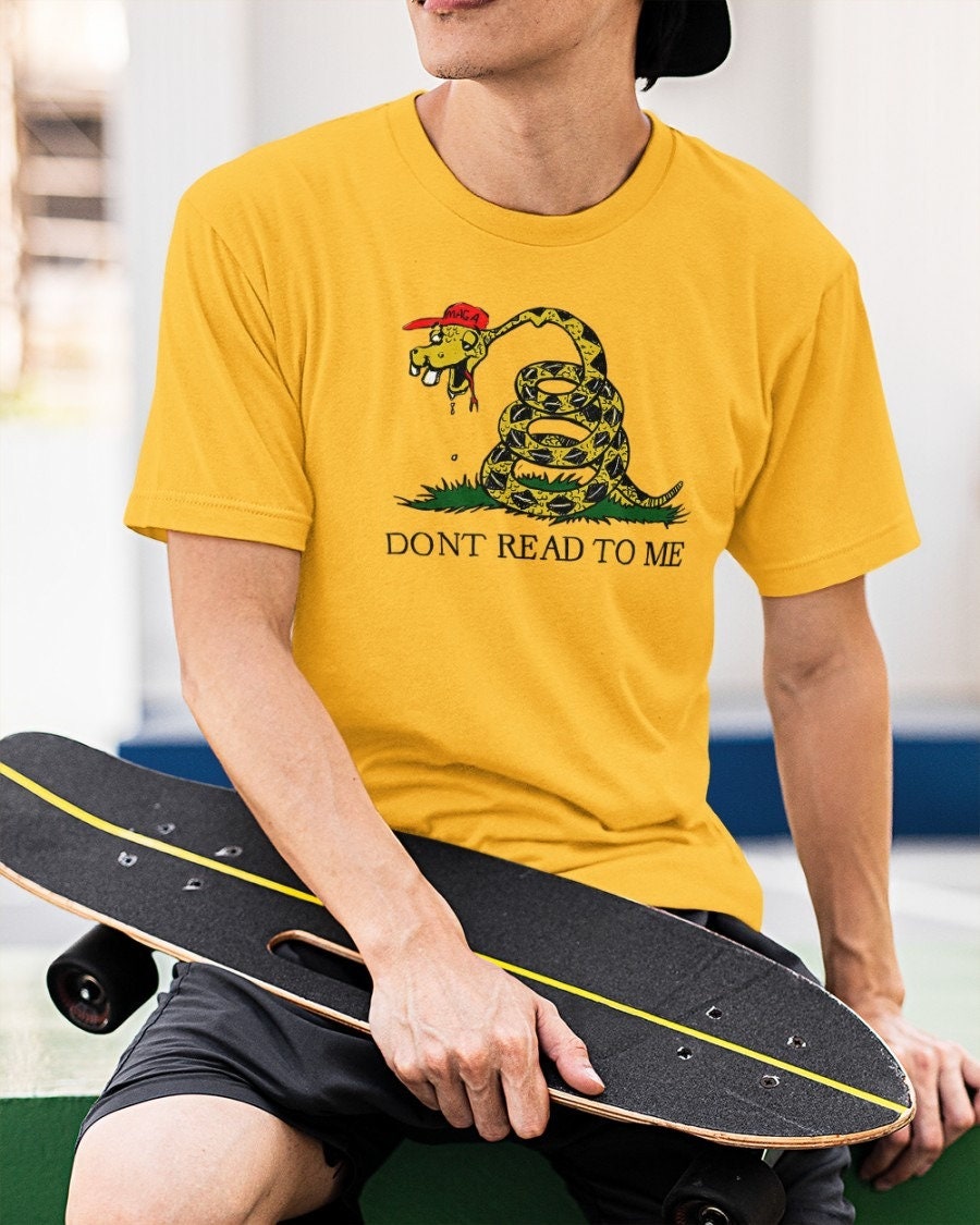 Don't Read To Me Gadsden Flag Anti Maga Active Unisex T-Shirt Don't Read To Me Gadsden Flag Anti Maga Active Unisex T-Shirt