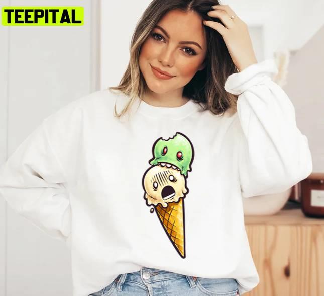 Double Scoop Ice Cream Unisex Sweatshirt Double Scoop Ice Cream Unisex Sweatshirt