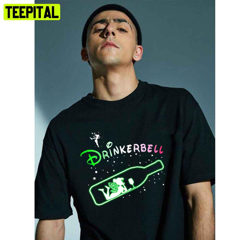 Drinker Bell Tinker Bell Unisex T-Shirt Drinker Bell Tinker Bell Unisex T-Shirt