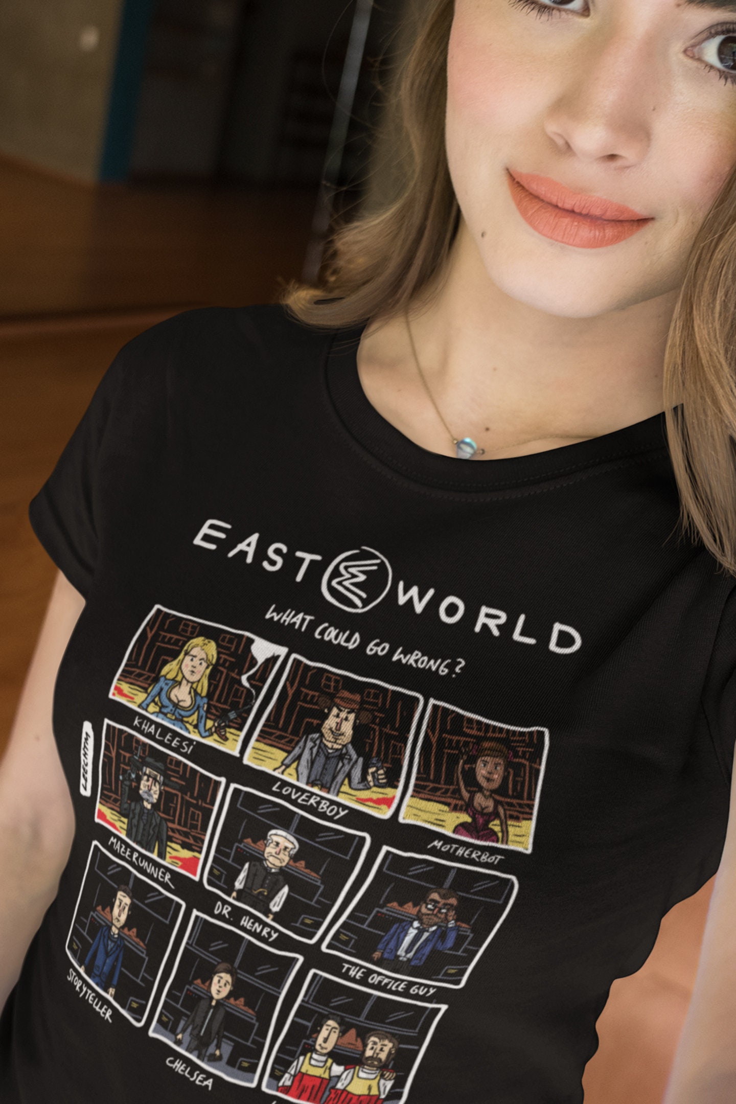 Eastworld What Could Go Wrong Unisex T-Shirt Eastworld What Could Go Wrong Unisex T-Shirt