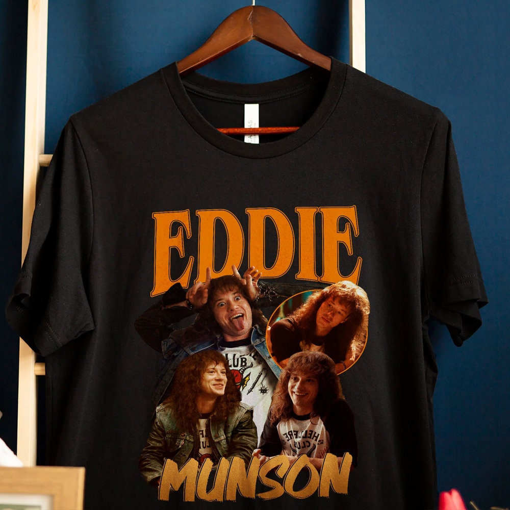 Eddie Munson Vintage Unisex T-Shirt Eddie Munson Vintage Unisex T-Shirt