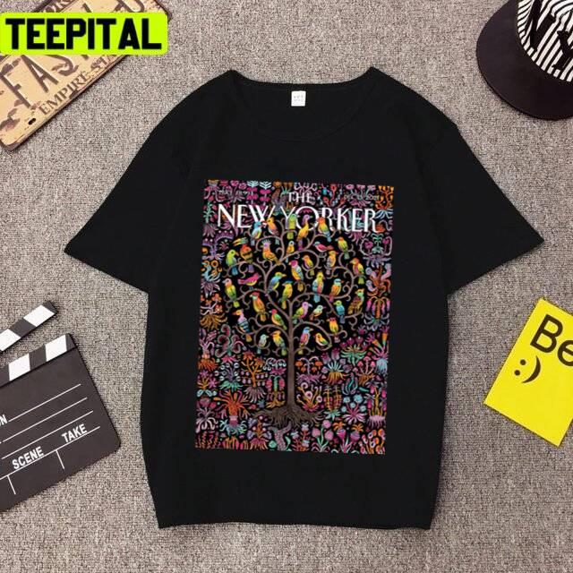 Enchanted Garden Edward Steed The New Yorker Unisex T-Shirt Enchanted Garden Edward Steed The New Yorker Unisex T-Shirt