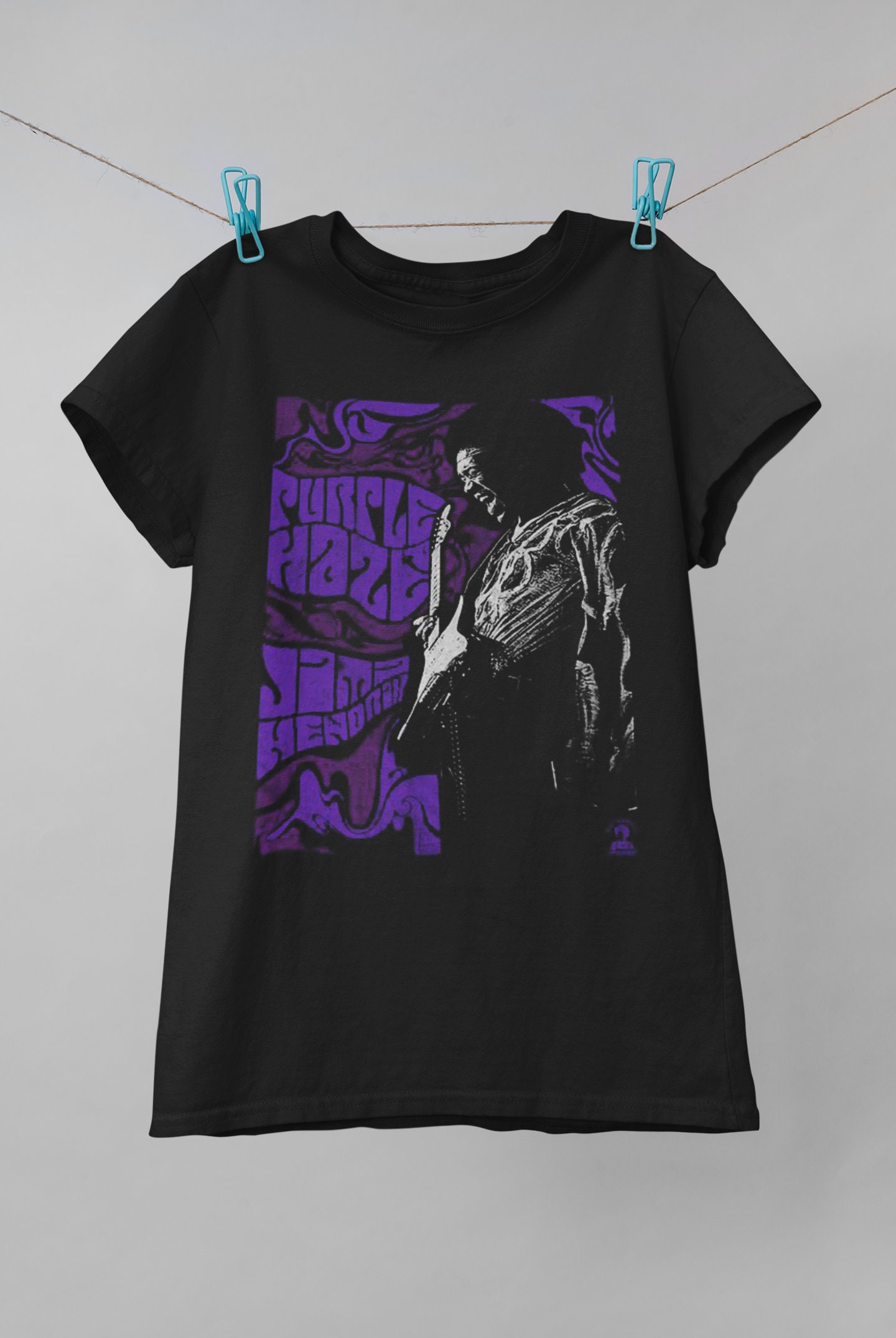 Experience Purple Haze Rock Illustration Unisex T-Shirt Experience Purple Haze Rock Illustration Unisex T-Shirt
