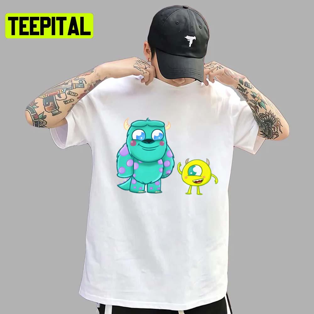Fan Design Inc Monsters Inc Cartoon Pixar Unisex T-Shirt Fan Design Inc Monsters Inc Cartoon Pixar Unisex T-Shirt