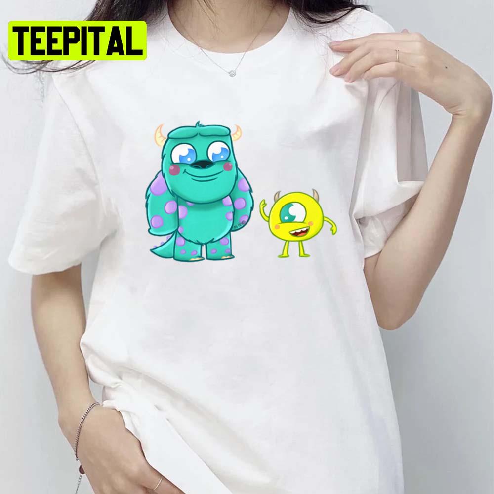 Fan Design Inc Monsters Inc Cartoon Pixar Unisex T-Shirt Fan Design Inc Monsters Inc Cartoon Pixar Unisex T-Shirt