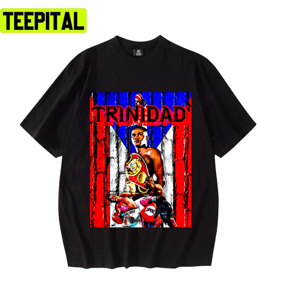 Felix Trinidad 2 Boxing Design Unisex T-Shirt Felix Trinidad 2 Boxing Design Unisex T-Shirt