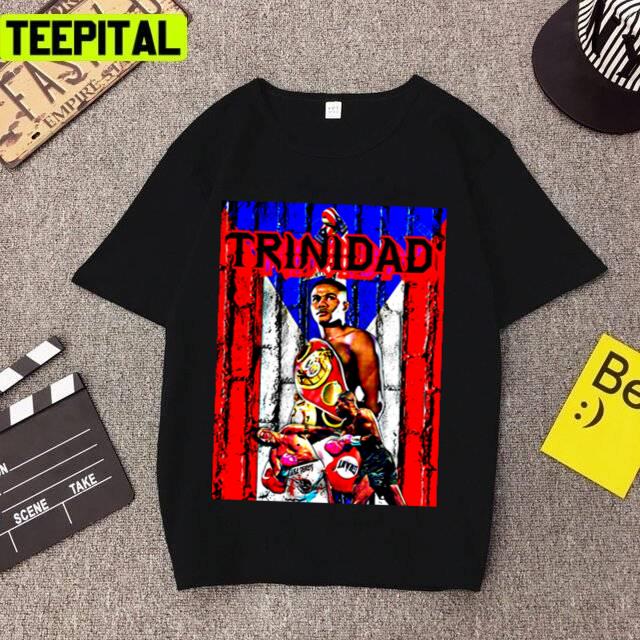 Felix Trinidad 2 Boxing Design Unisex T-Shirt Felix Trinidad 2 Boxing Design Unisex T-Shirt